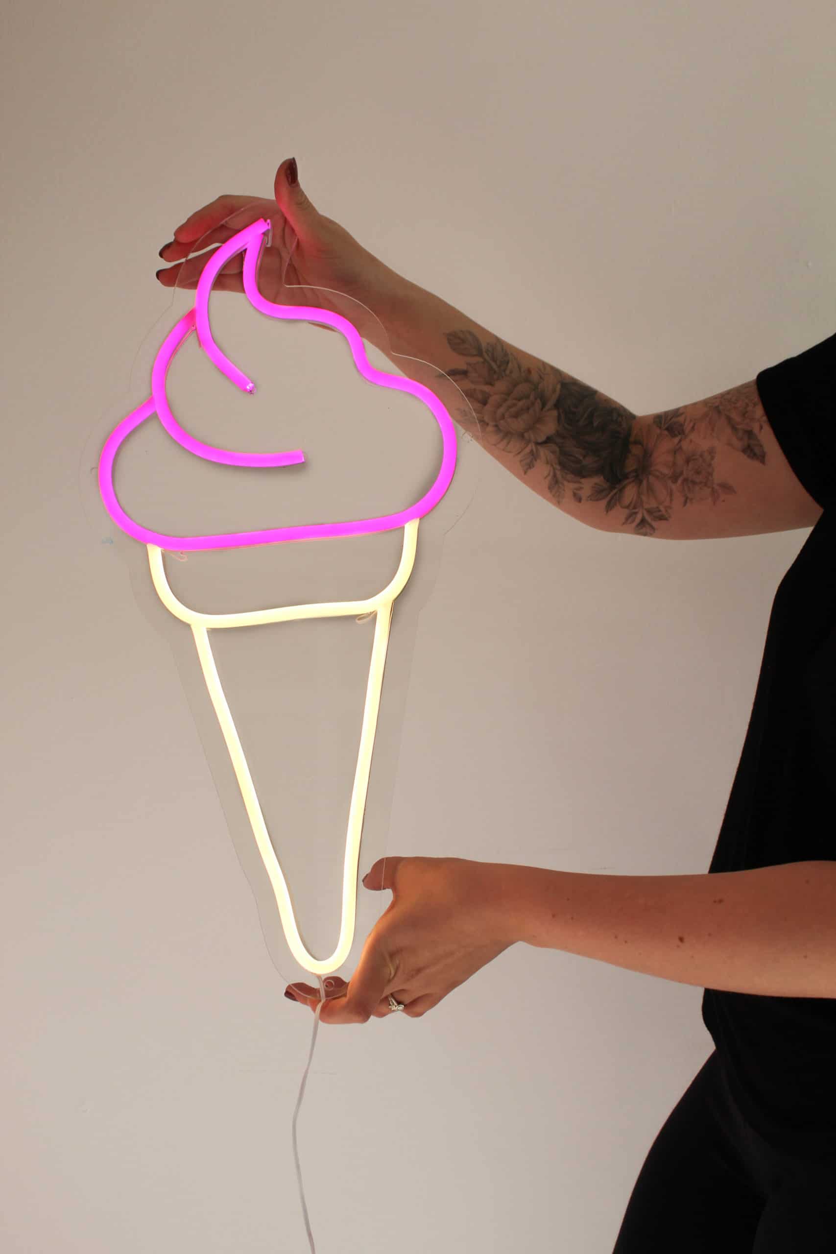 Ice Cream Cone - Mini Neon™ - Image 2