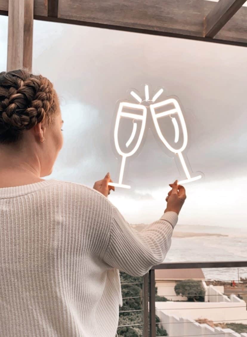 Champagne Clink - Mini Neon™